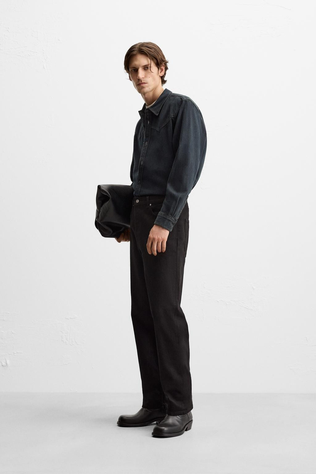 WESTERN DENIM SHIRT - Zara фото 4