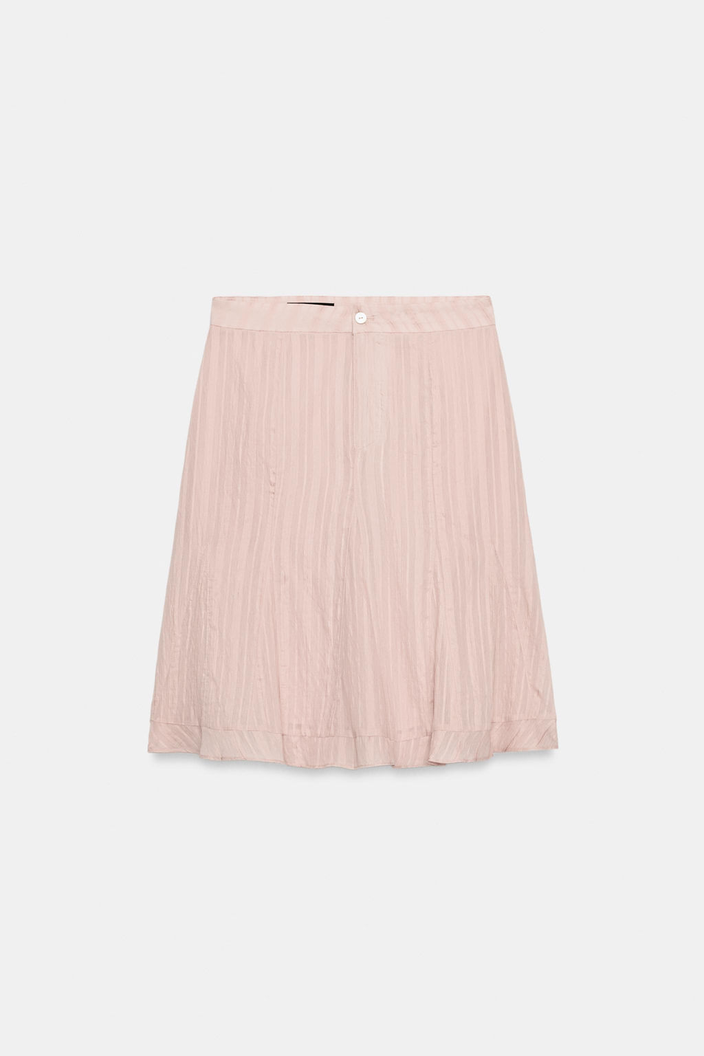 FALDA MIDI GODETS / Rosa empolvado - Zara фото 5
