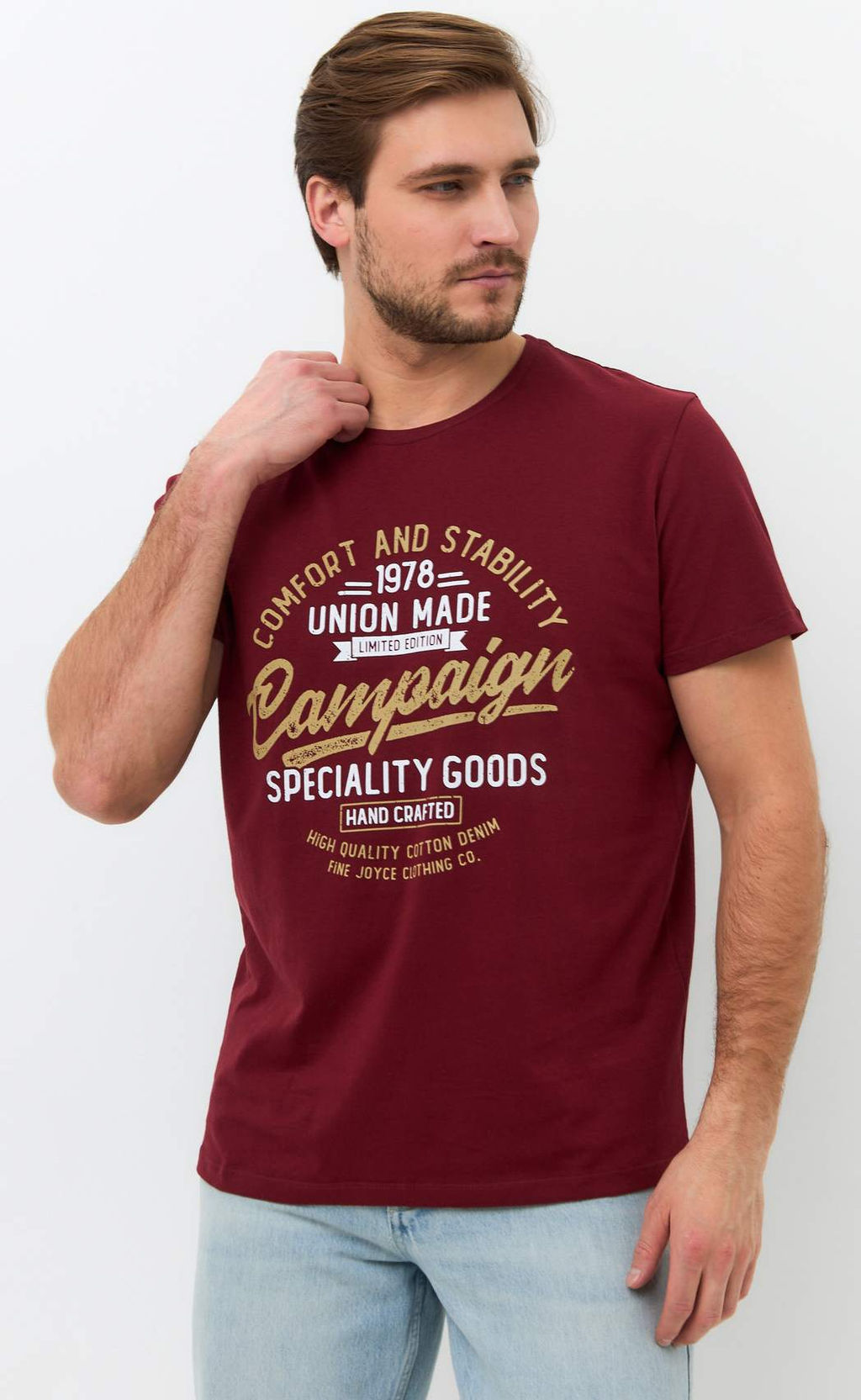 Футболка F111-06-606 bordo