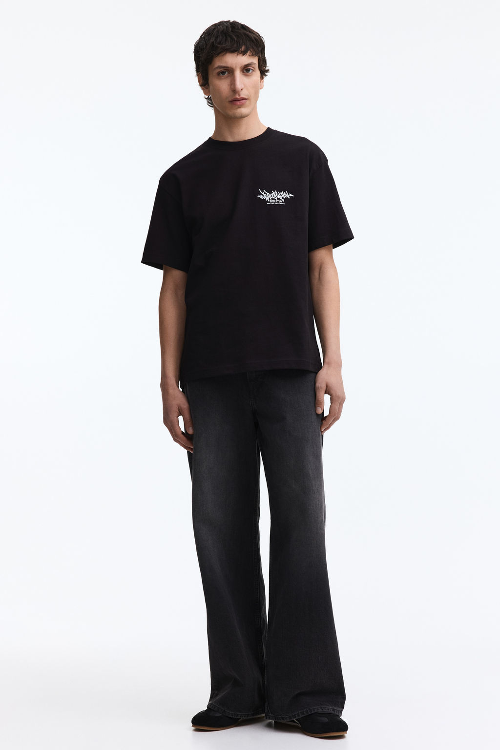 Camiseta con motivo estampado Loose Fit - H&m фото 28