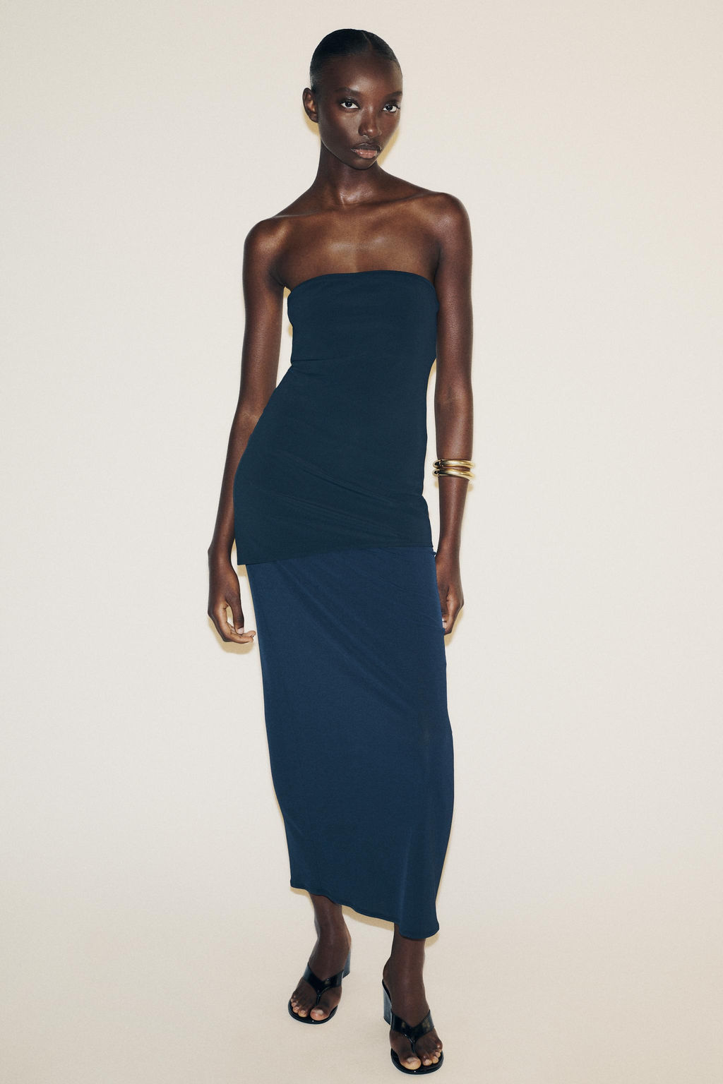STRAPLESS DRESS - Zara фото 9