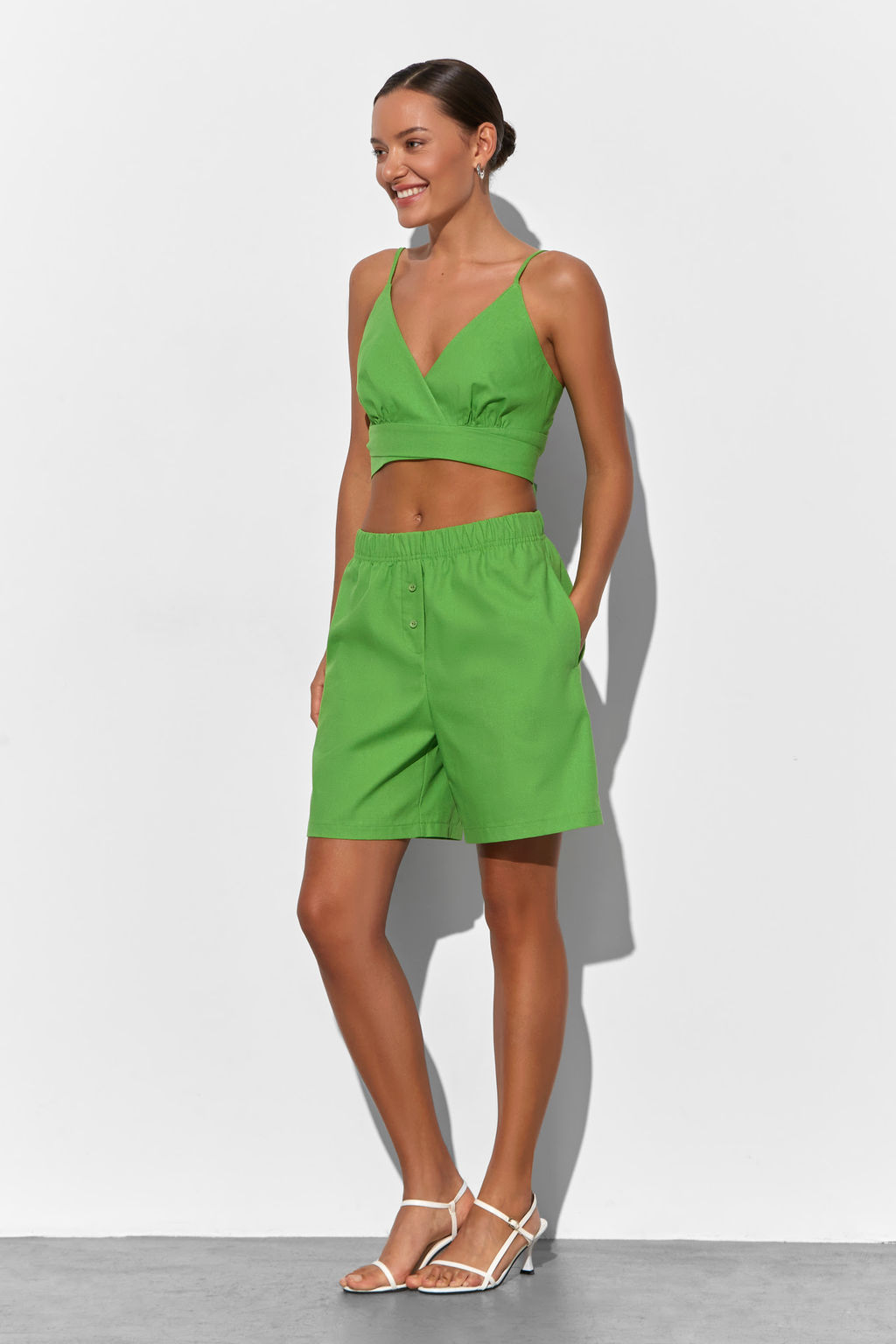 Топ на запах с бретелями - Mollis фото 2