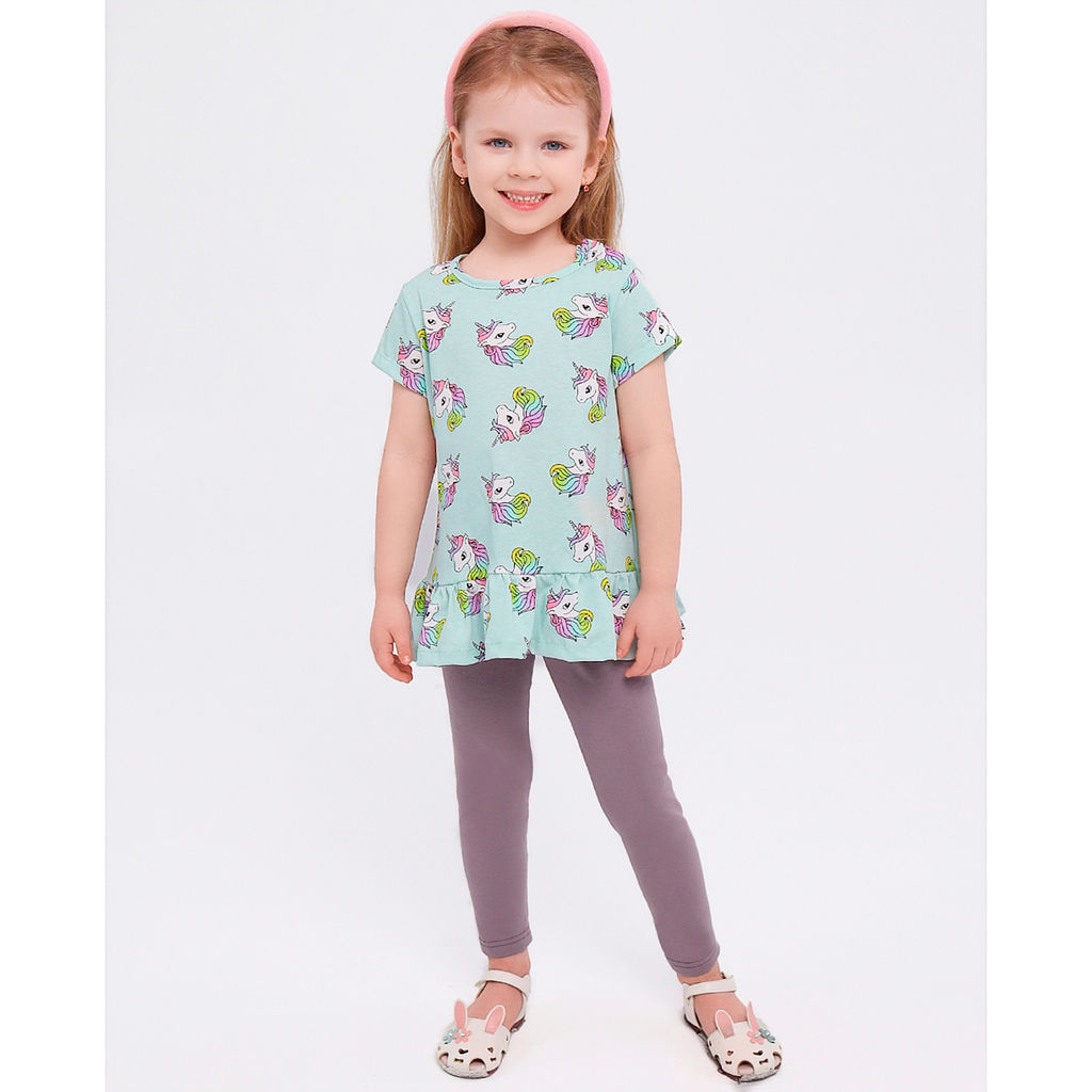 Комплект футболка кулирка, лосины кулирка с лайкрой 7620100301