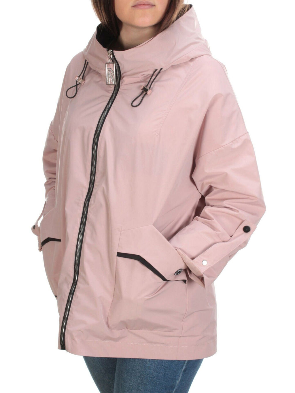 F2101 PINK Ветровка женская MARIA - Фабричный китай фото 3