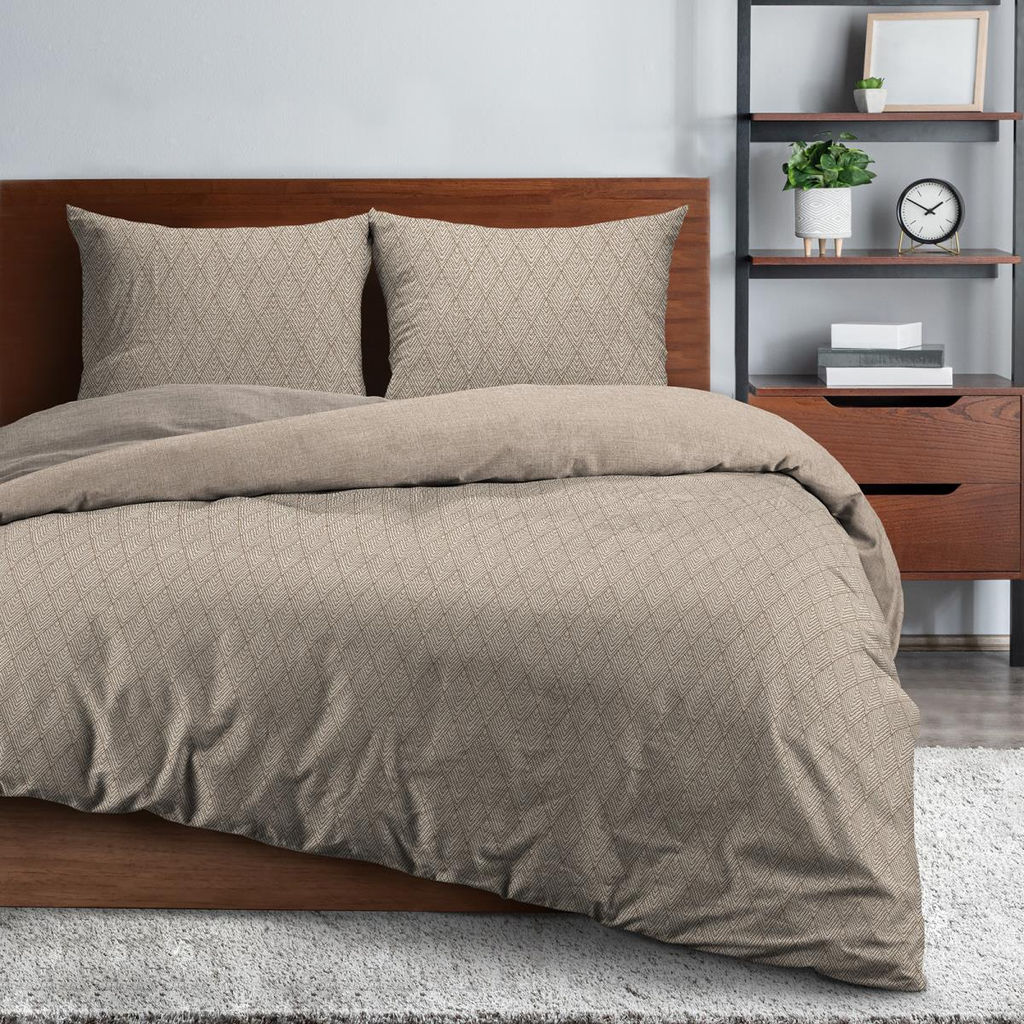 КПБ семейный бязь "Wenge" Basic (70х70) рис. 27126-1/31117-72 Pelle