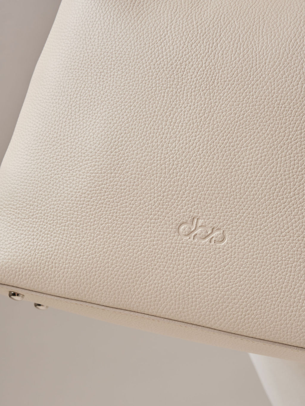 Кожаная сумка шоппер Olga DBR 30948 светлый крем  фото 7