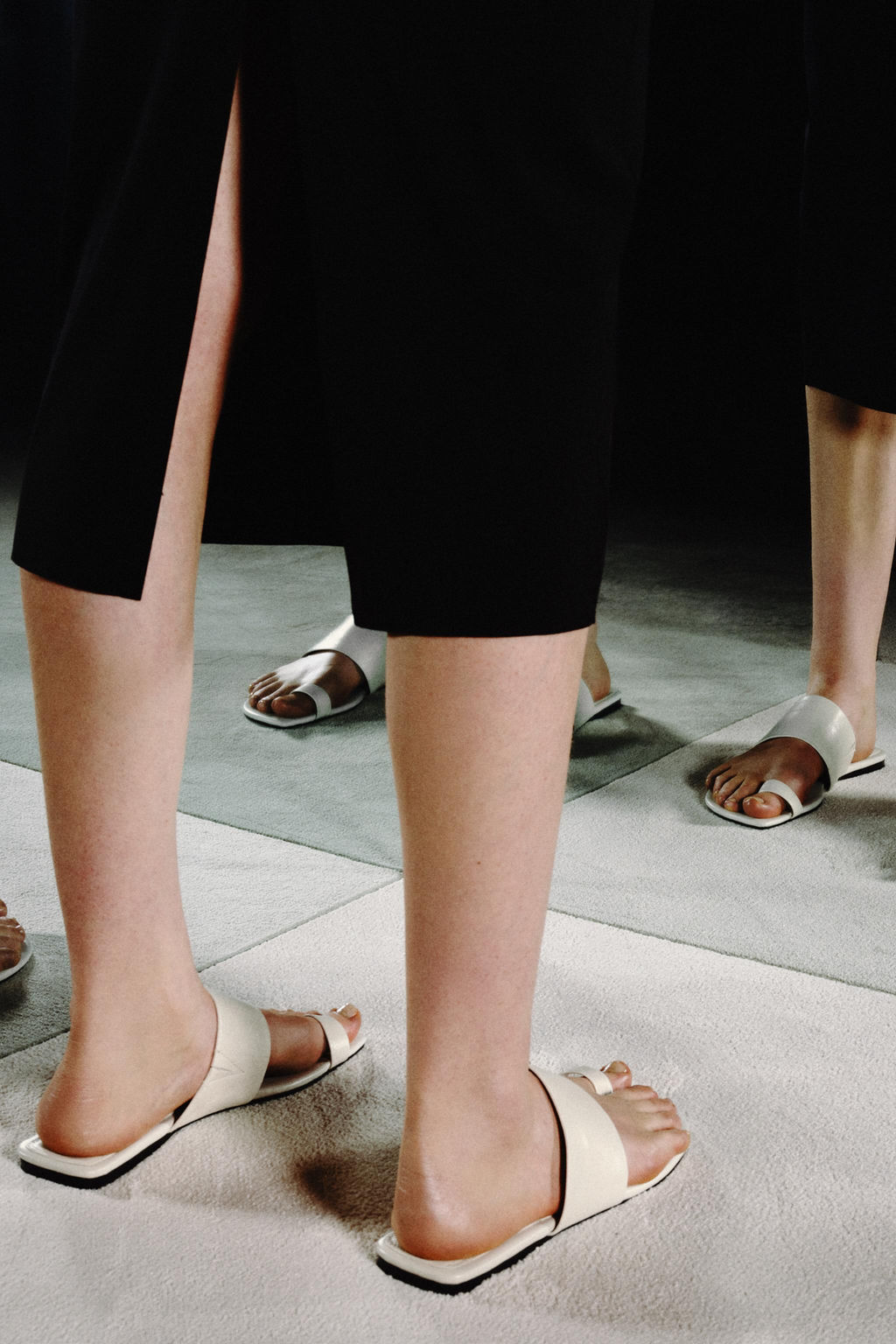 SANDALIA PLANA PIEL LIMITED EDITION / Blanco - Zara фото 2