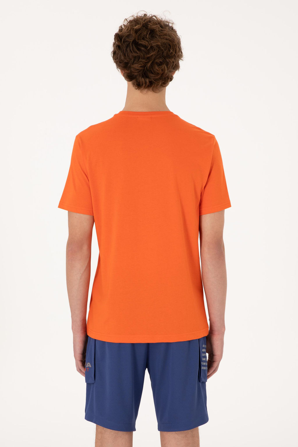 Erkek Regular Fit Bisiklet Yaka Nar _i_e_i Ti__rt Sepette S_rpriz _ndirim - U.s. polo assn фото 5