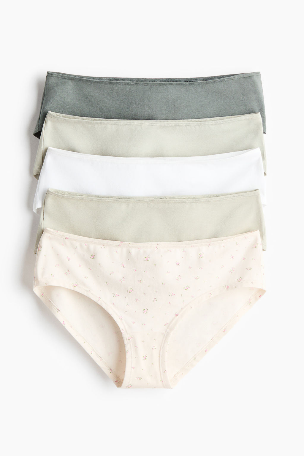 Pack de 5 bragas Hipster de algod?n - H&m фото 2