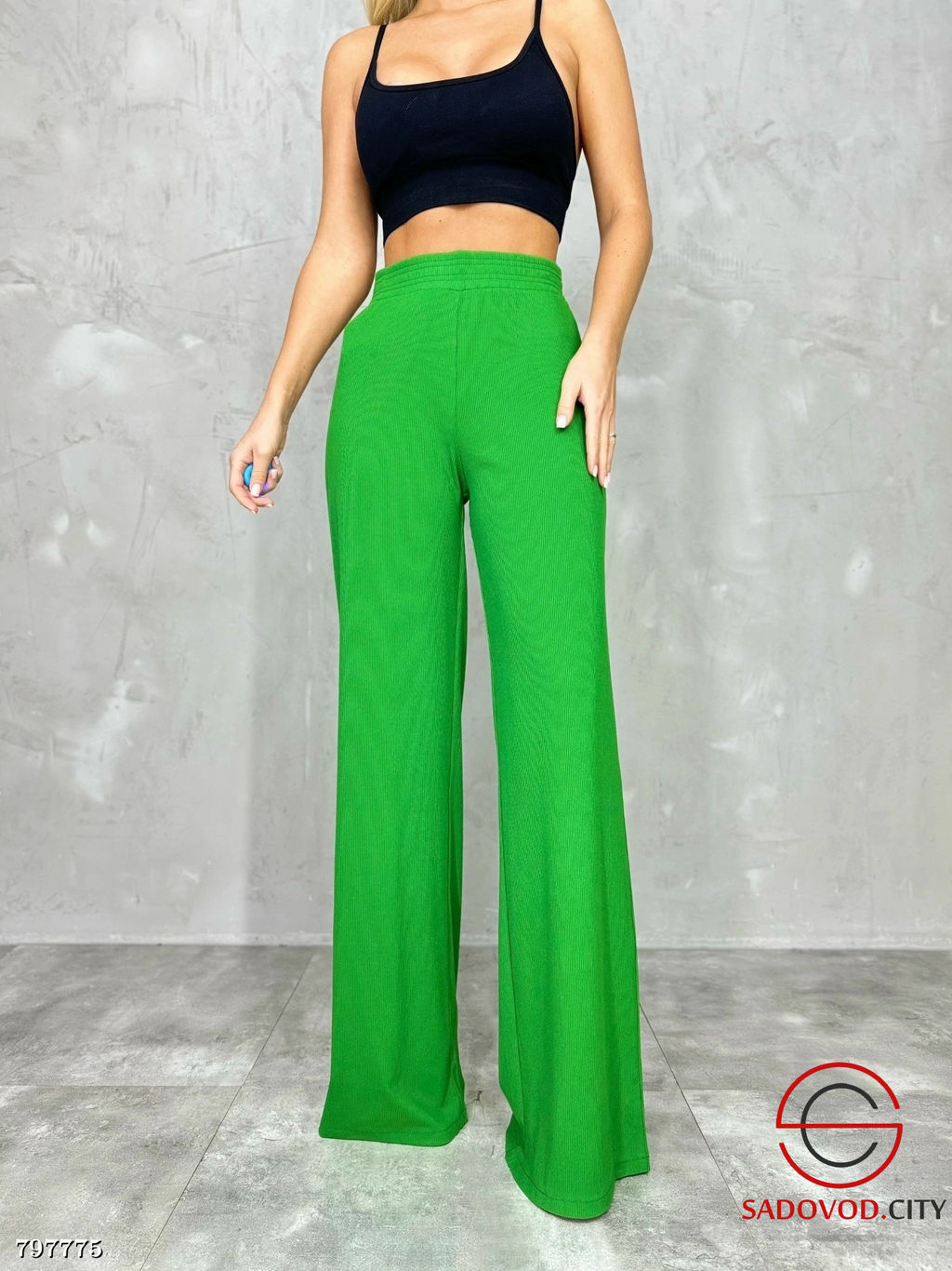 штаны женские лапша на резинке - Bruno фото 3