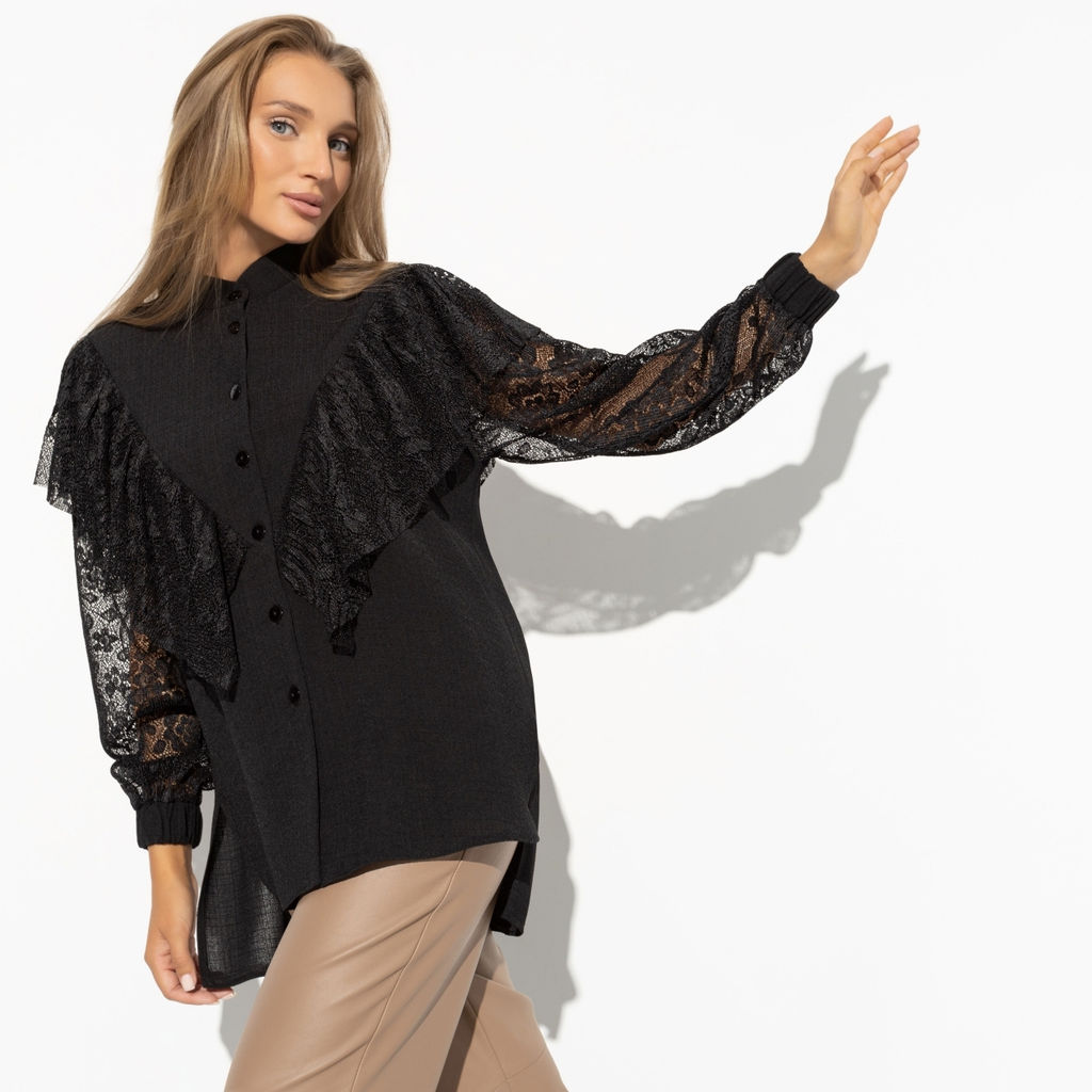 Рубашка Only You (black) - Charutti фото 7