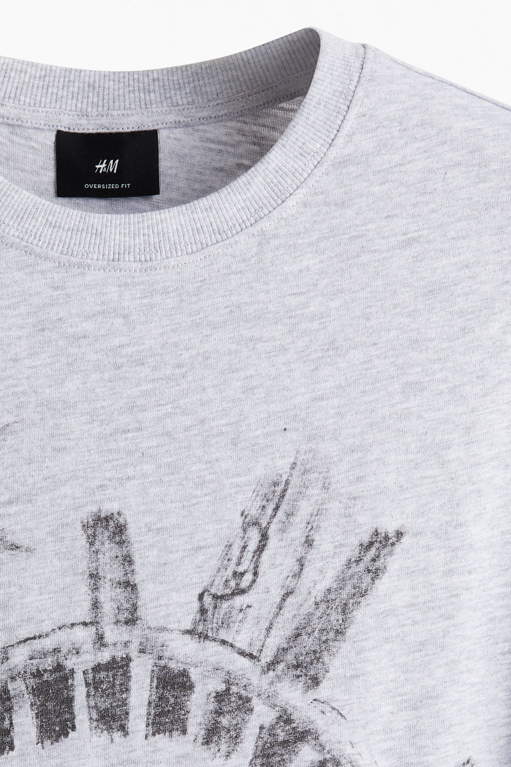 Camiseta Oversized Fit - H&m фото 10