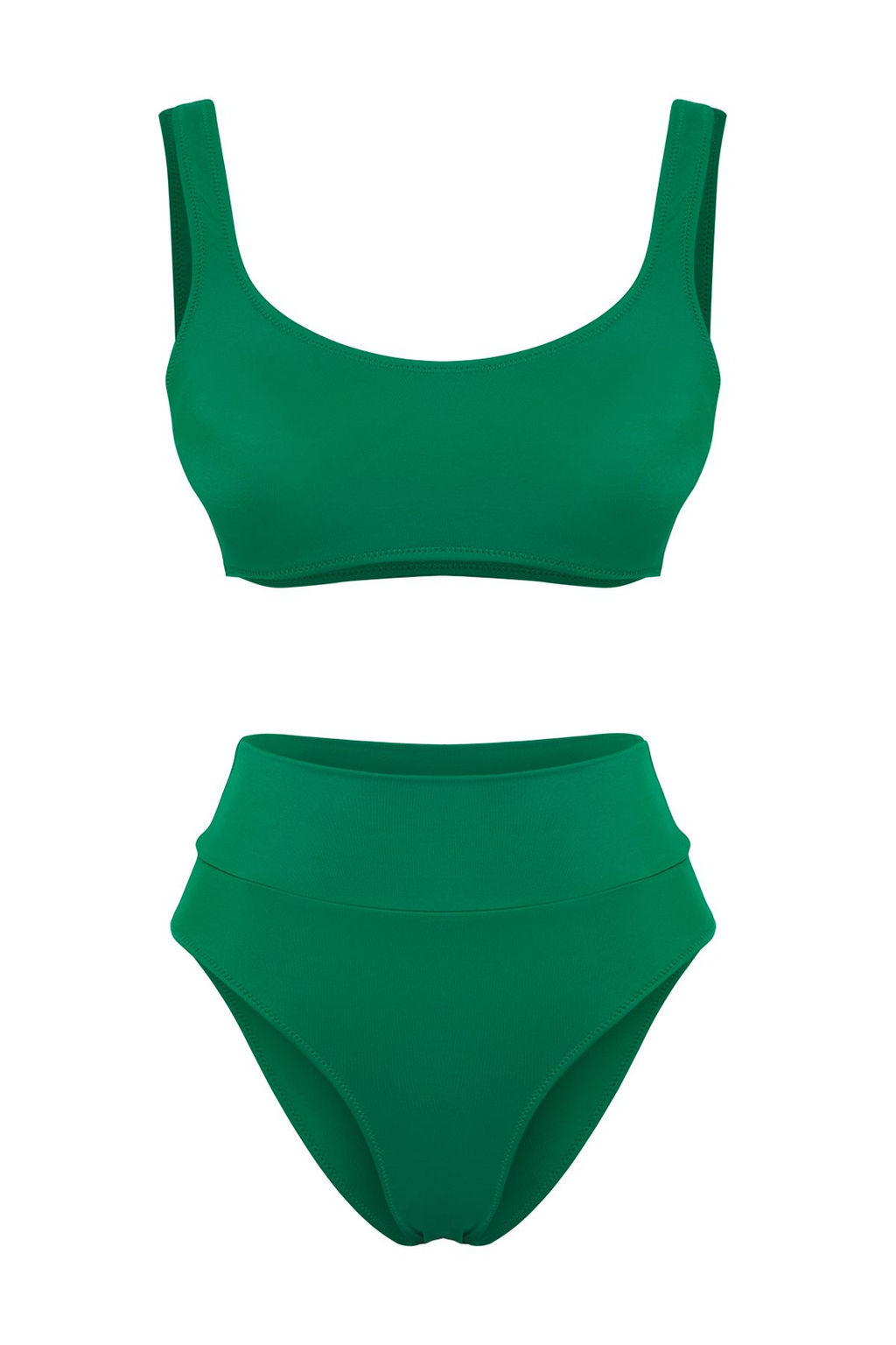 TRENDYOLMILLA Siyah Bralet Yuksek Bel High Leg Regular Core Bikini Tak?m? TBESS22BT0010  фото 5