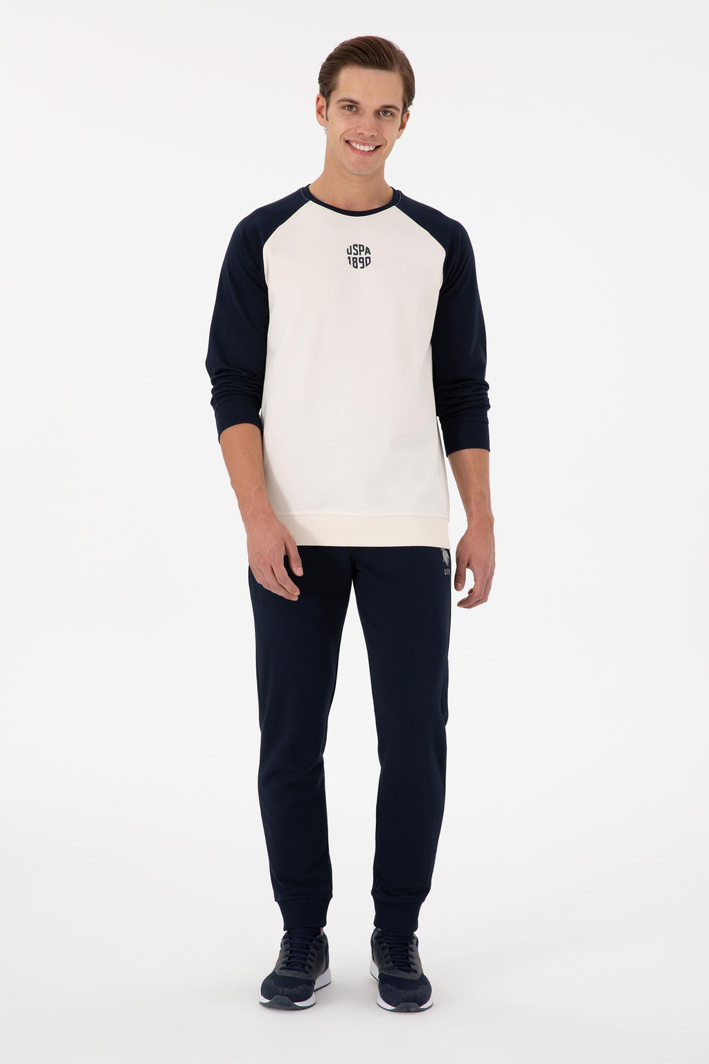 Мужской кремовый свитшот Неожиданная скидка в корзине - U.s. polo assn фото 4