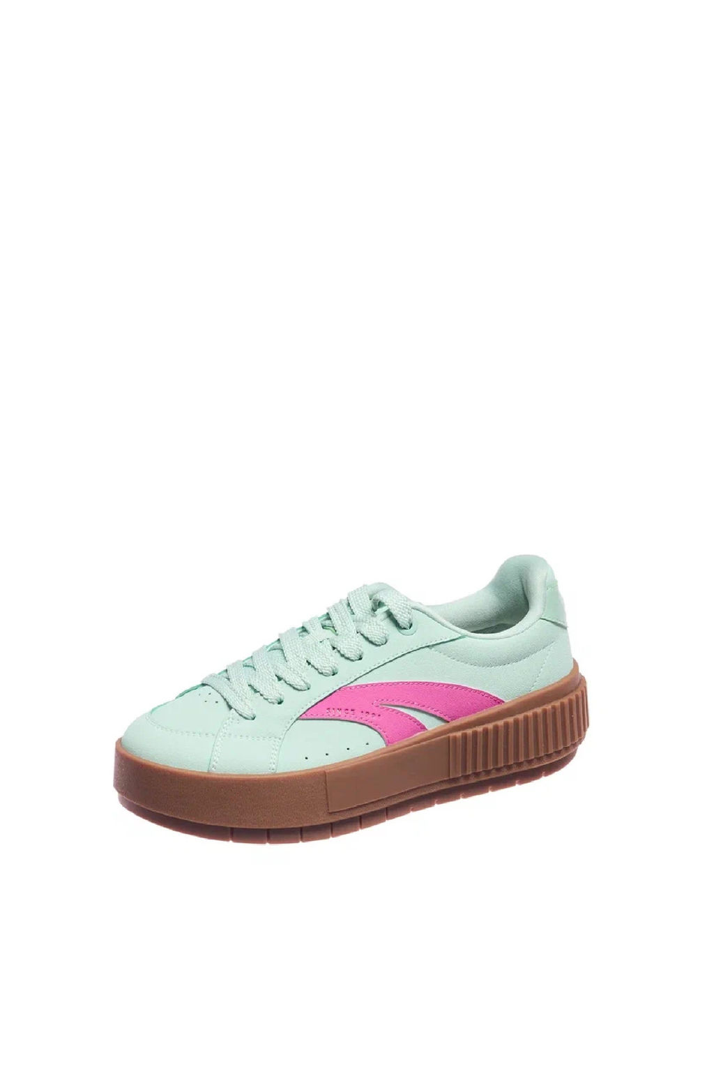 Кеды Зеленый/Розовый