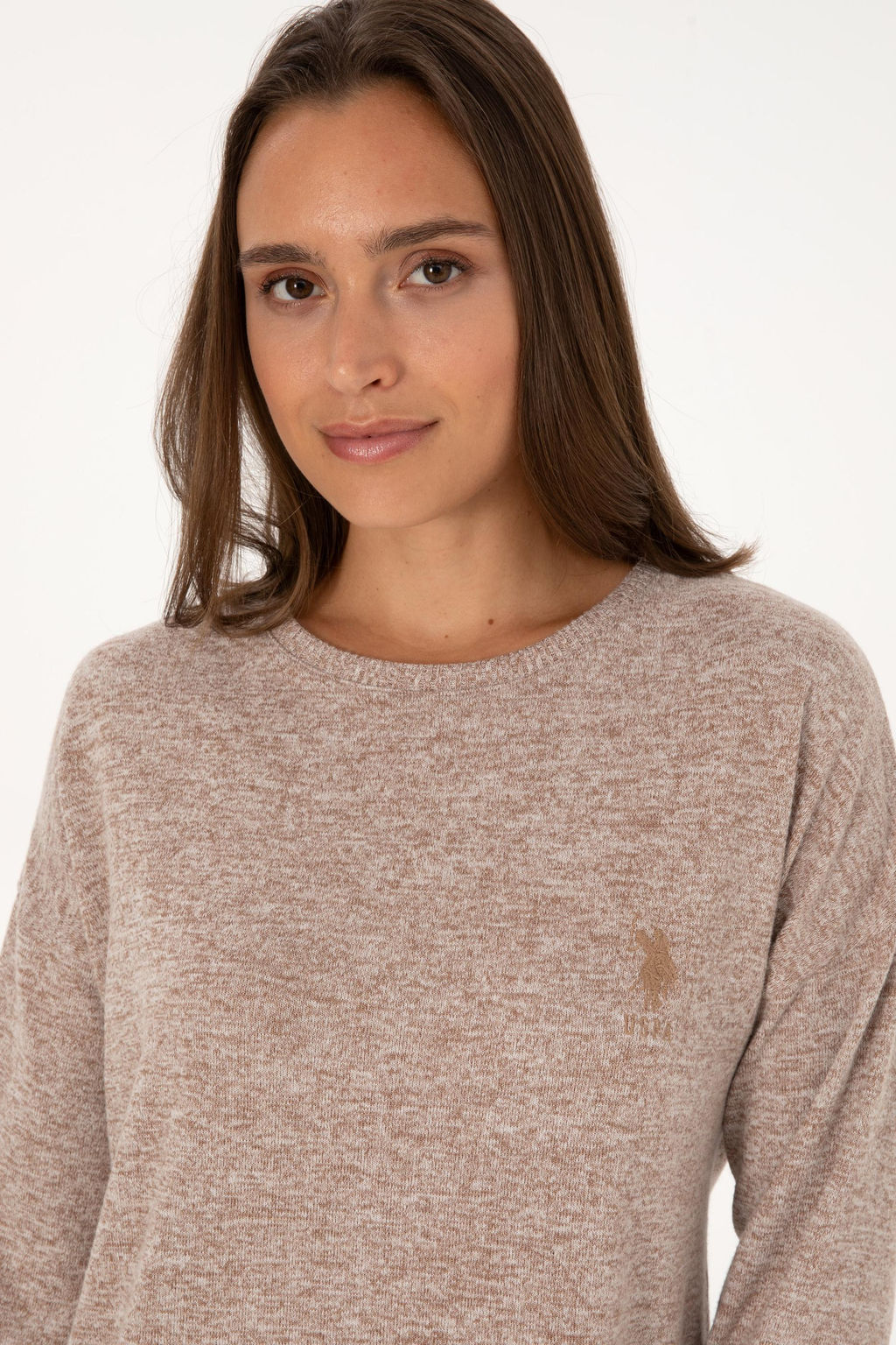 Kad_n Camel Pijama Tak_m_ Sepette S_rpriz _ndirim - U.s. polo assn фото 2