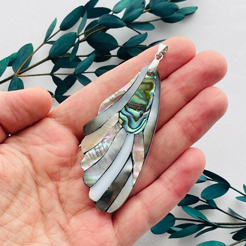 Кулон из Преламутра и Халиотиса