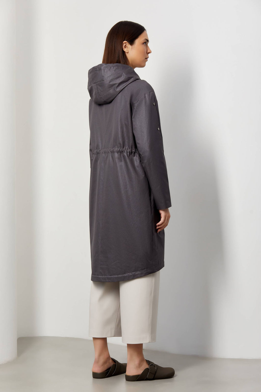 Парка женская арт. 225S - Ultramarine фото 4