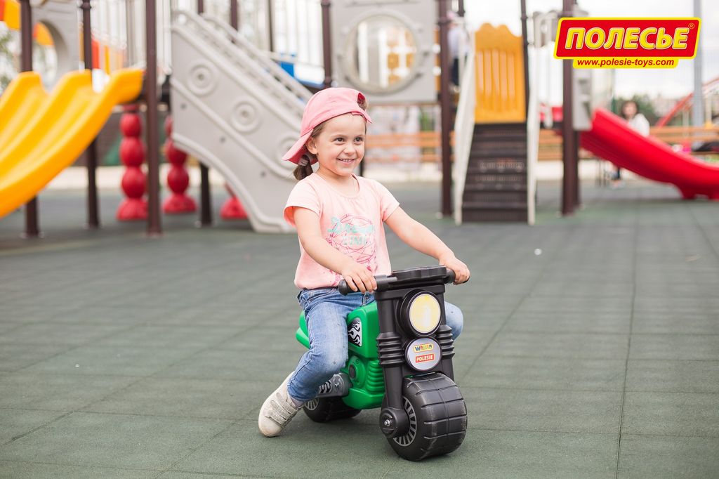 Мотоцикл Моторбайк (зелёный) - Полесье фото 7