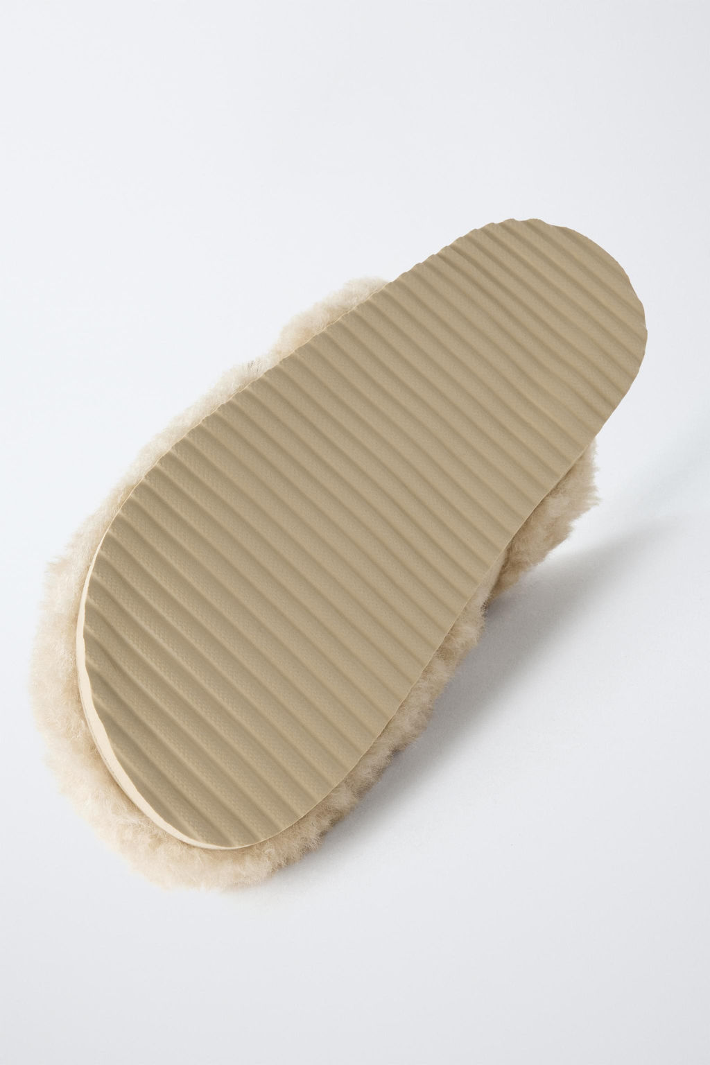 FAUX SHEARLING CLOGS - Zara фото 7