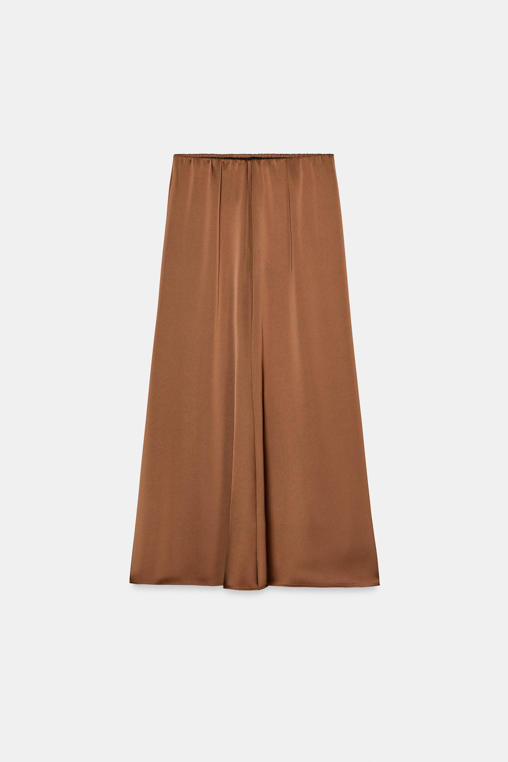 SATIN MIDI SKIRT - Zara фото 7