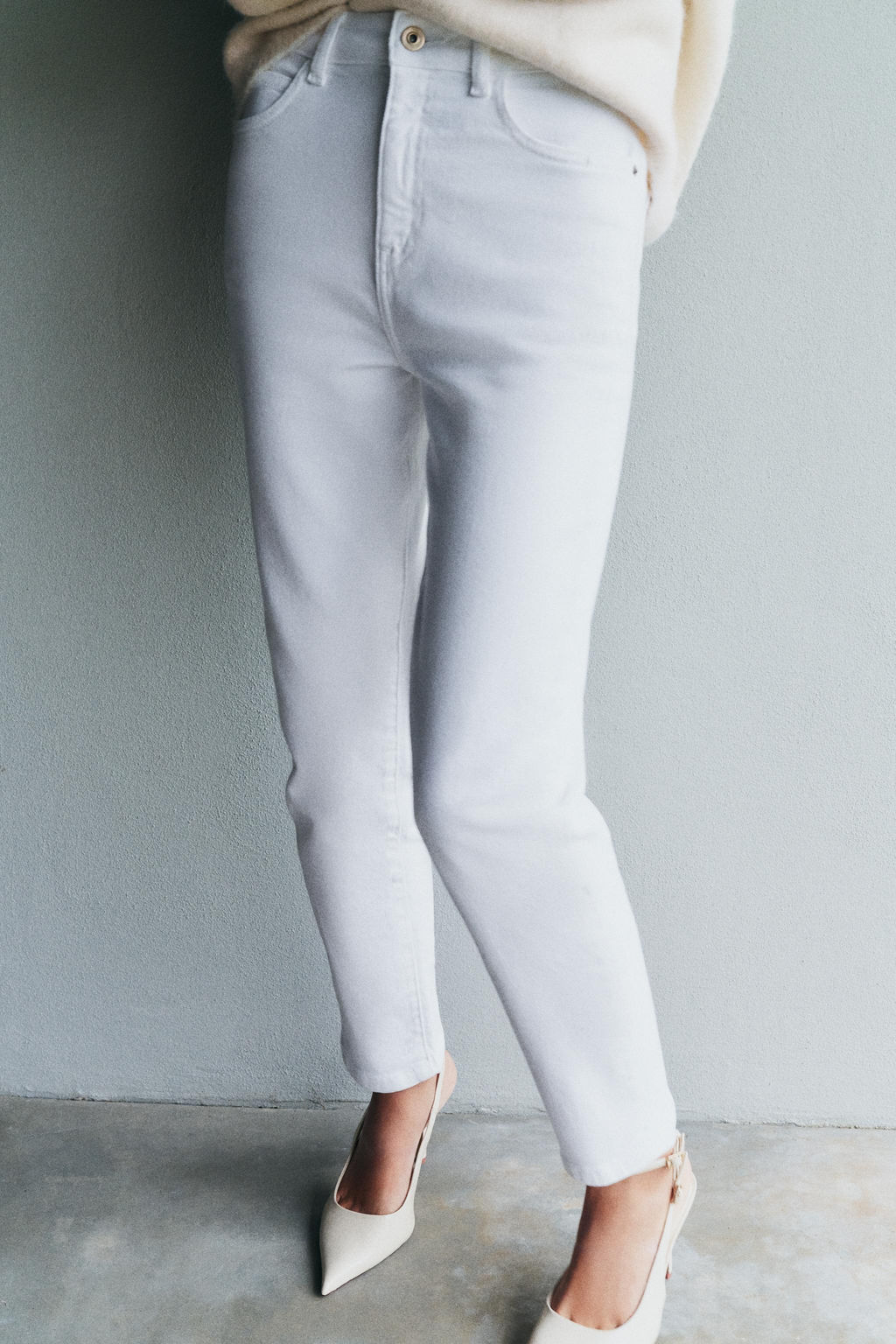 Z.01 HIGH-WAIST MOM FIT JEANS - Zara фото 2