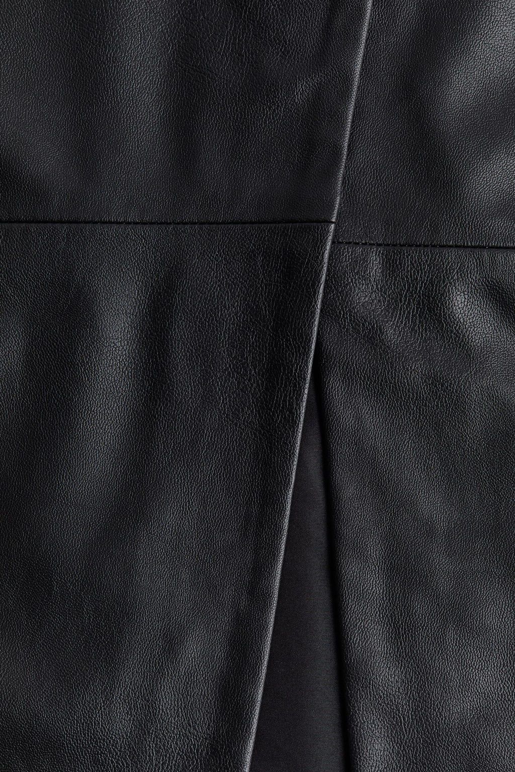 Falda cruzada en tejido revestido - H&m фото 6