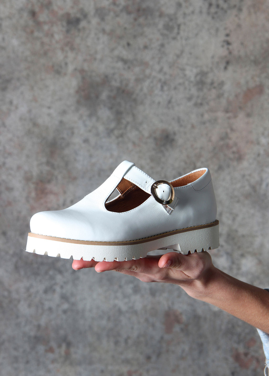 Туфли полуботинки 1004.sigmaw. белый