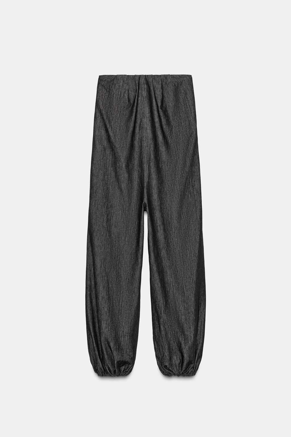 TRF DENIM BANDEAU JUMPSUIT - Zara фото 6
