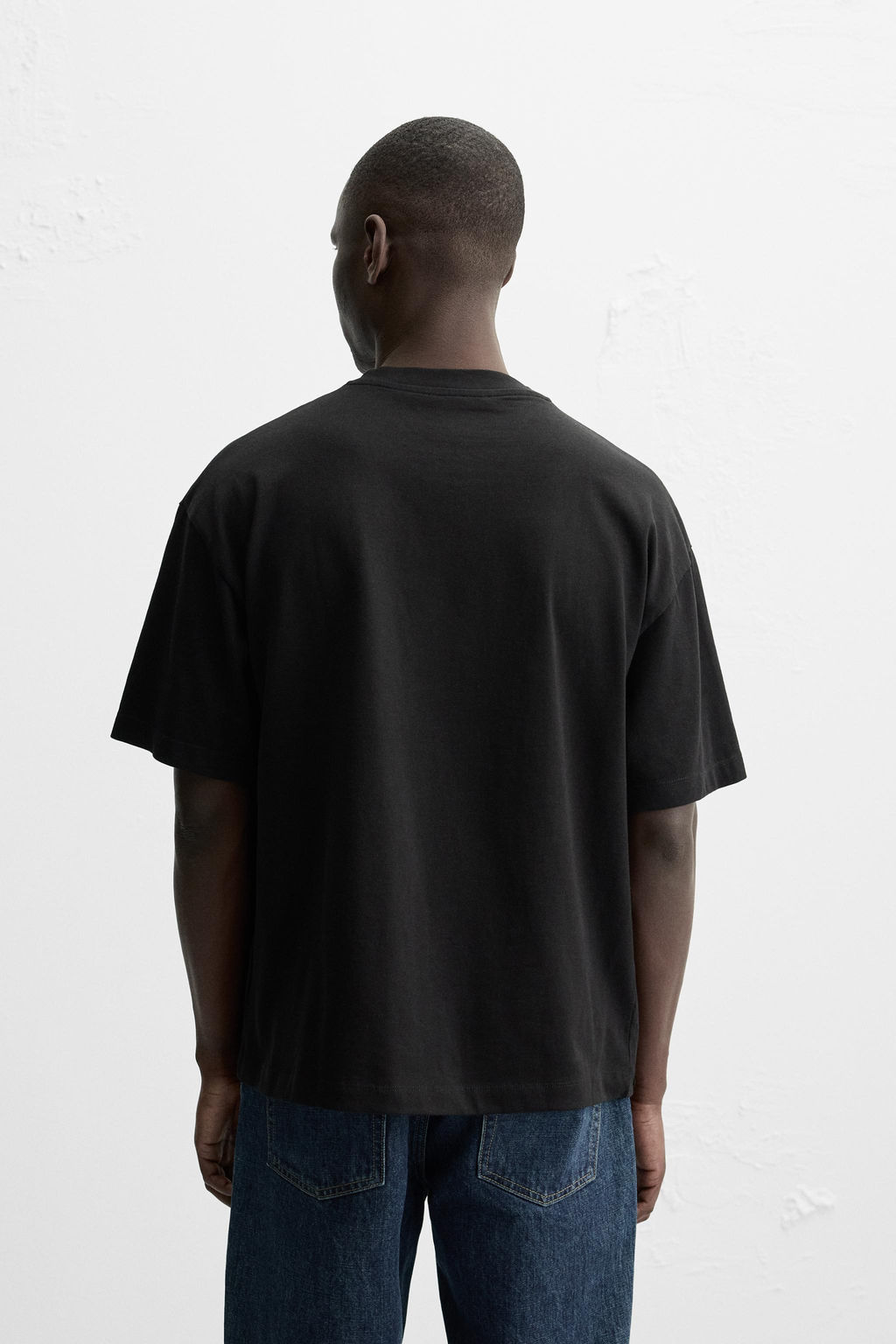 BASIC HEAVYWEIGHT T-SHIRT - Zara фото 3