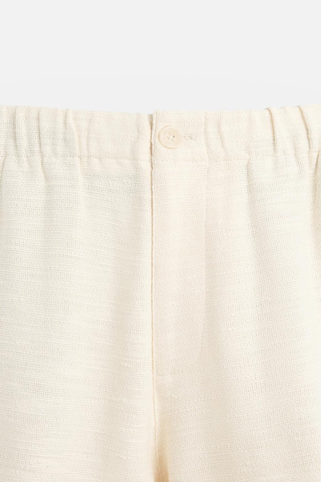 TEXTURED TROUSERS - Zara фото 9