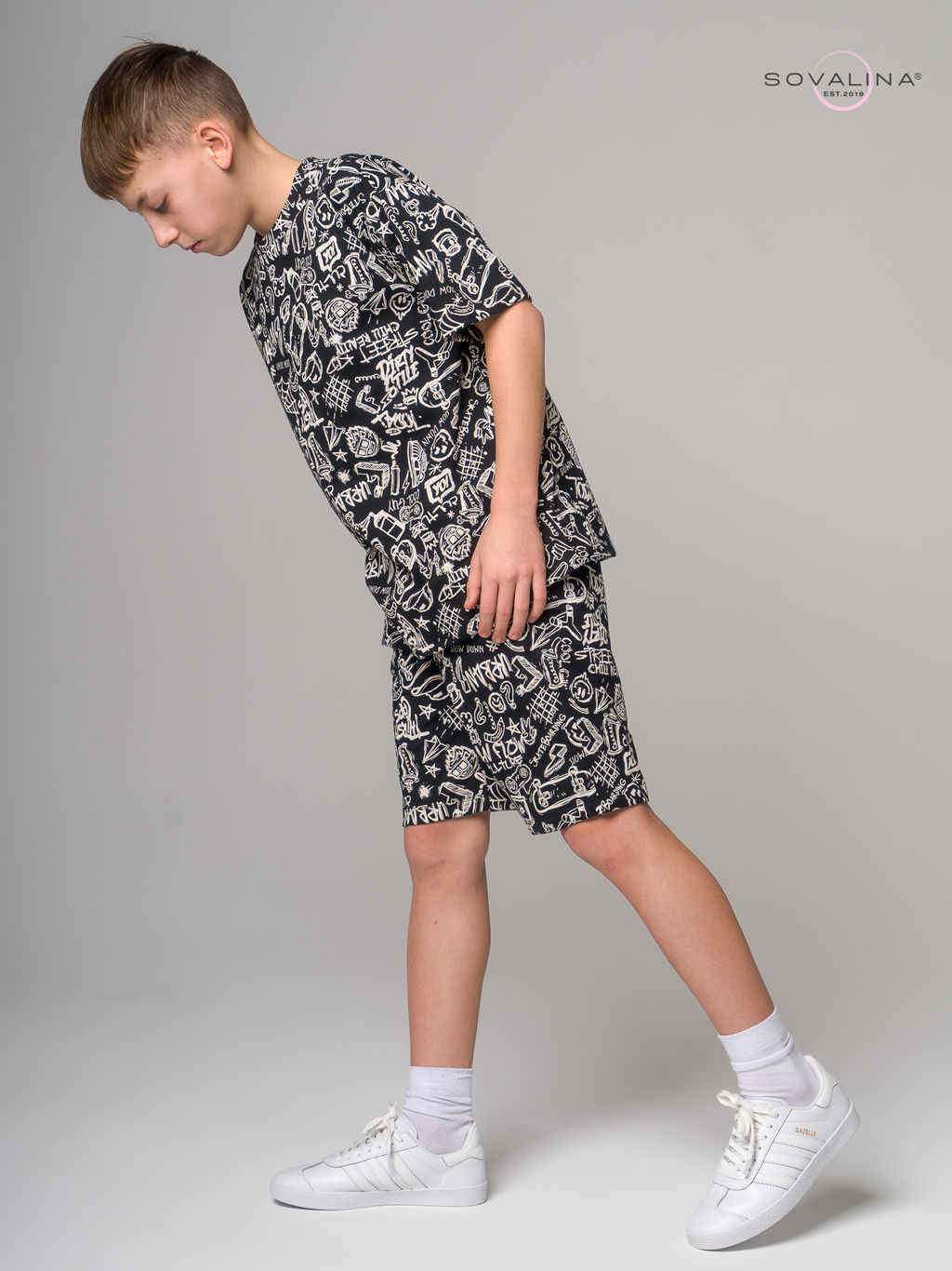 Костюм Light men скейты на черном - Sovalina фото 2