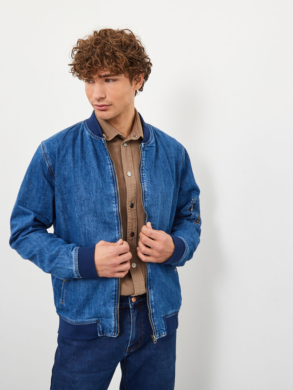 Мужской Бомбер - Mossmore фото 17