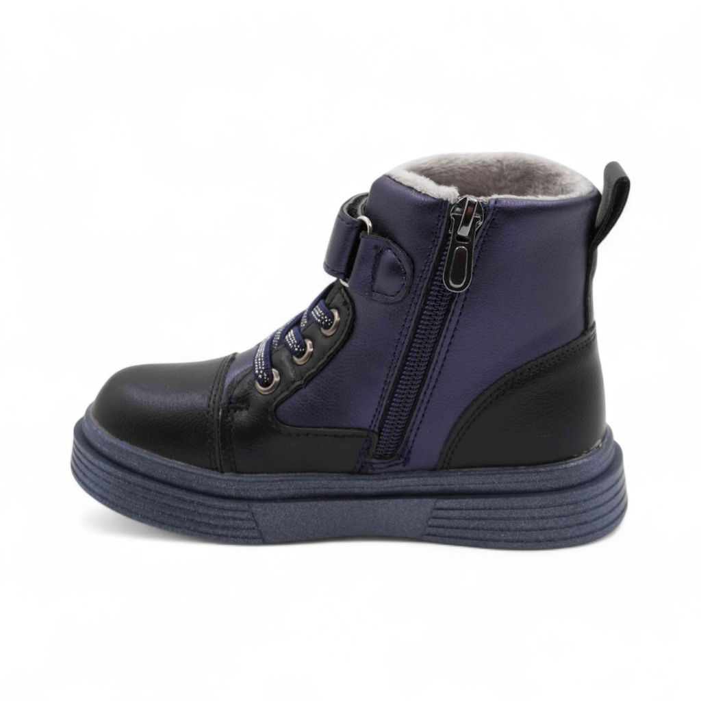Ботинки PV234-2-2 черно синие - Sport фото 3