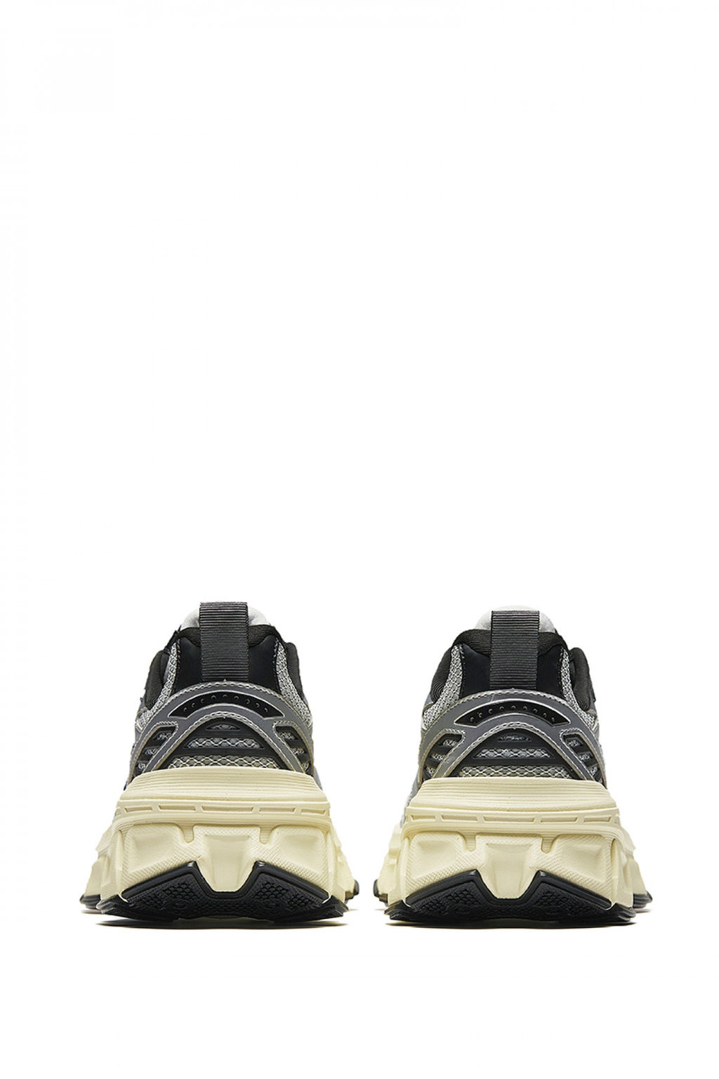 Кроссовки LifeStyle Серебристый/черный/яичный белок HERON - Anta фото 4