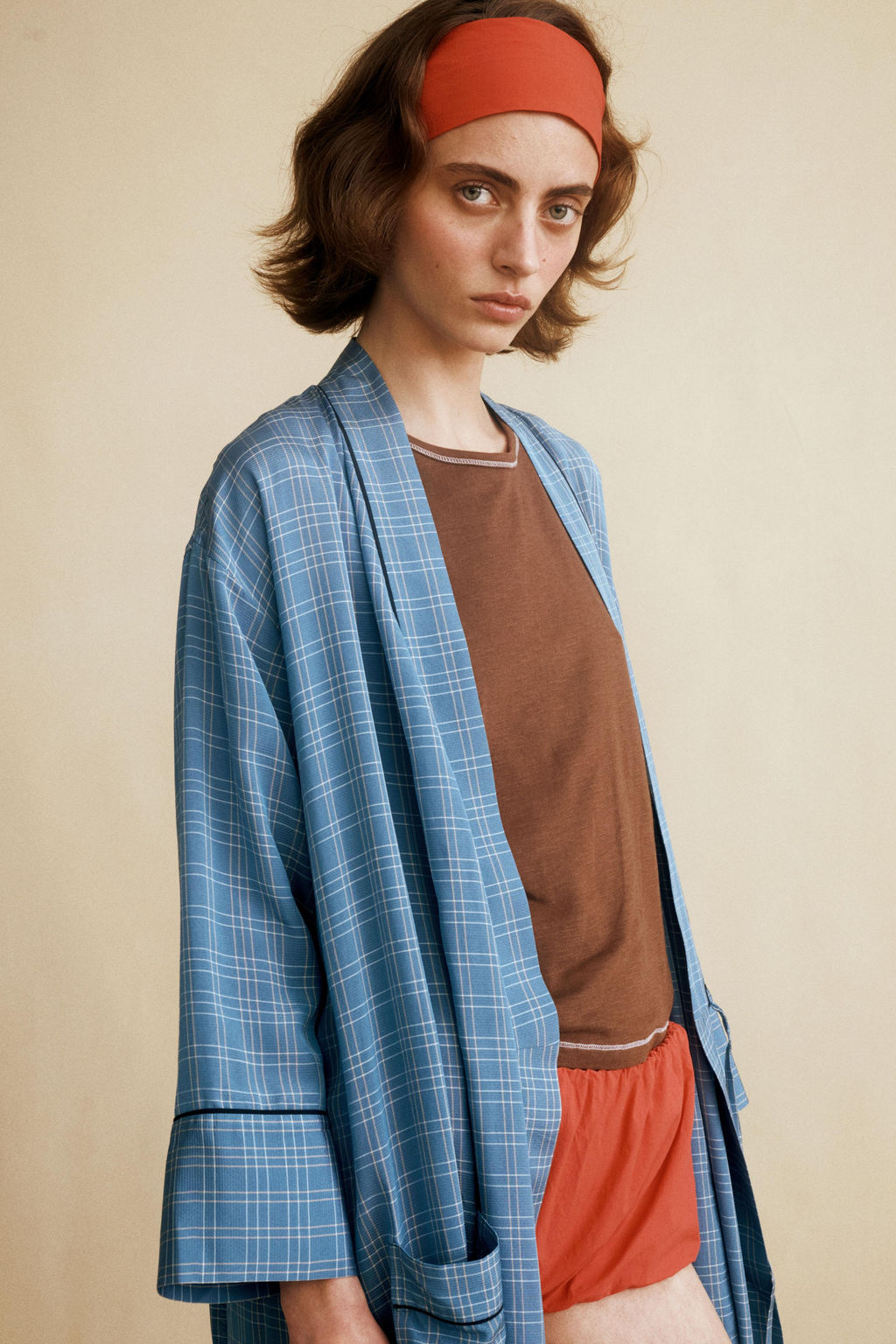 CAMISETA CREATED BY CARAMEL LONDON X ZARA / Marr?n claro