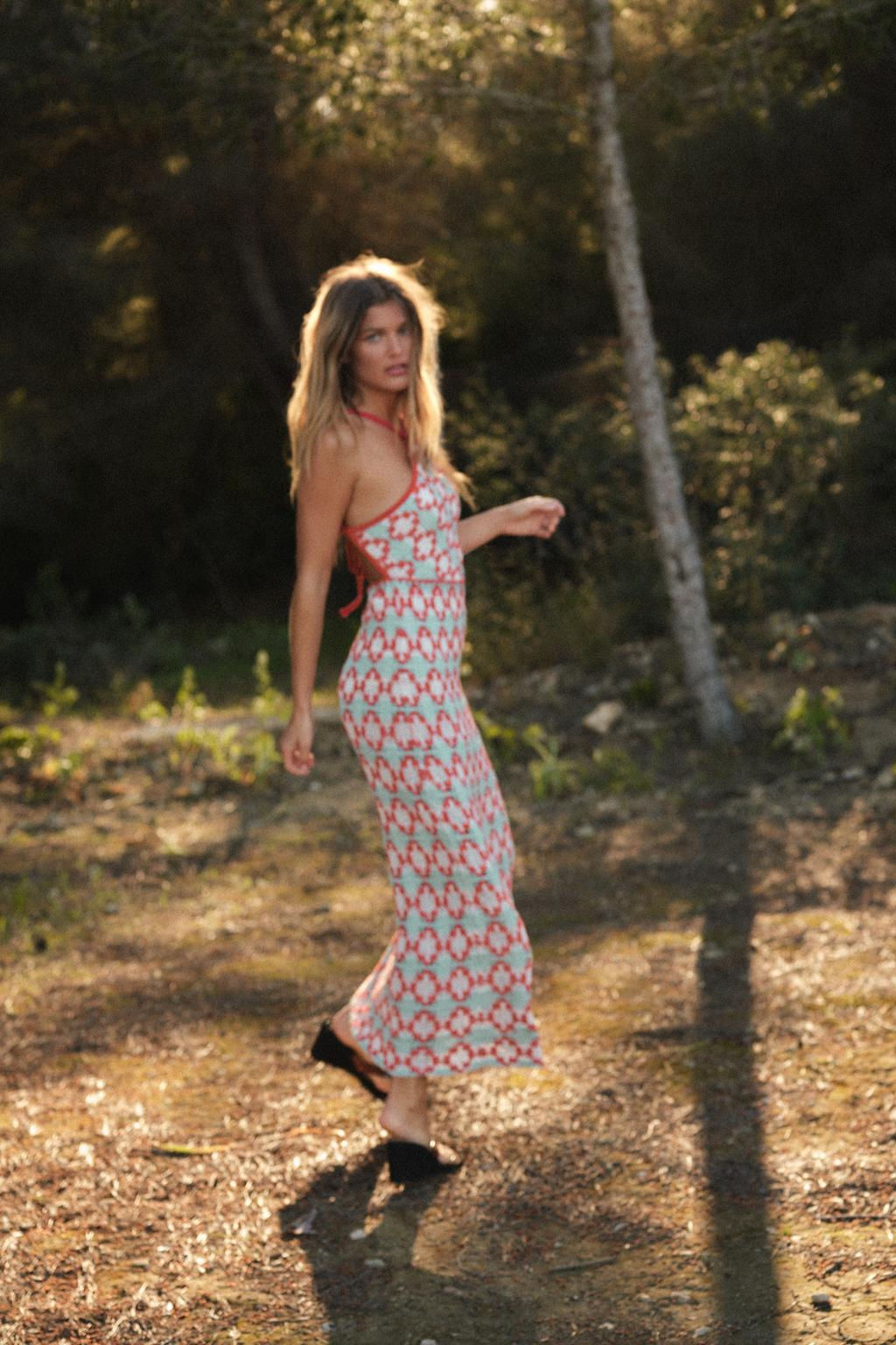 KNIT HALTER DRESS - Zara фото 3