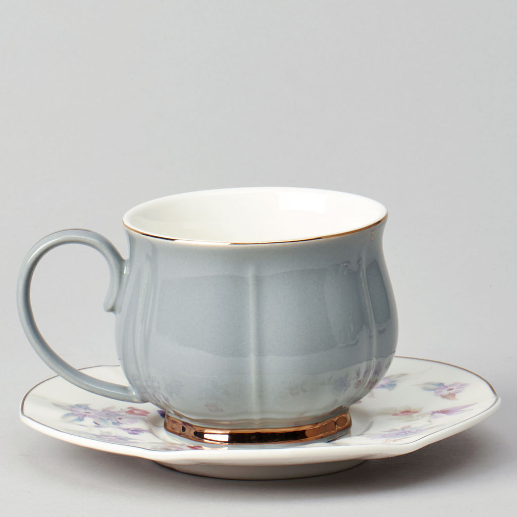 ЧАЙНЫЙ НАБОР LEFARD ВРЕМЕНА ГОДА НА 6 ПЕР. 12 ПР. 250 МЛ СЕРЫЙ  фото 4