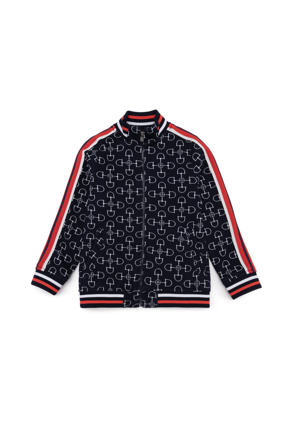 Темно-синяя толстовка для мальчиков с круглым вырезом - U.s. polo assn фото 4