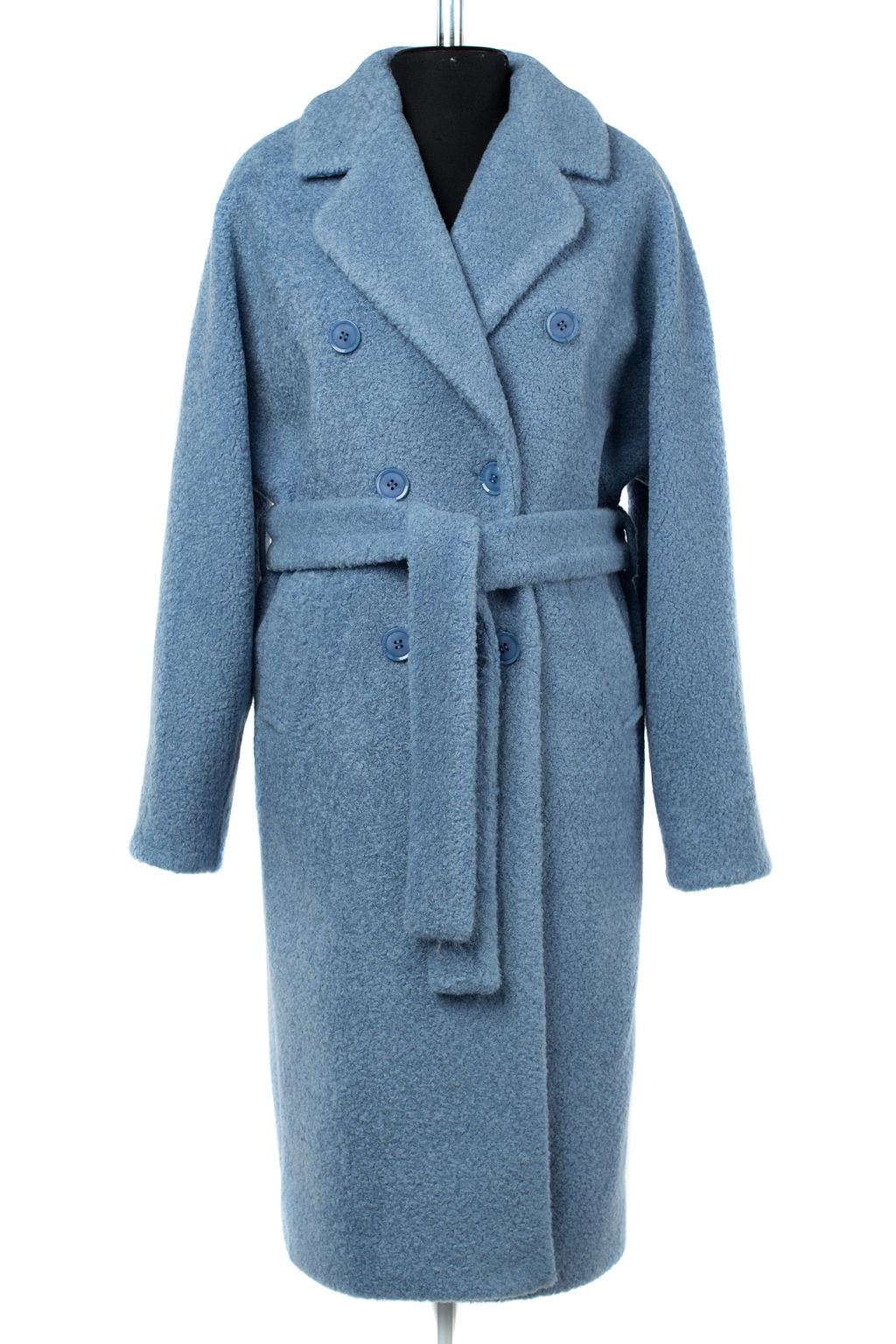 01-09224 Пальто женское демисезонное (пояс) - El podio фото 9