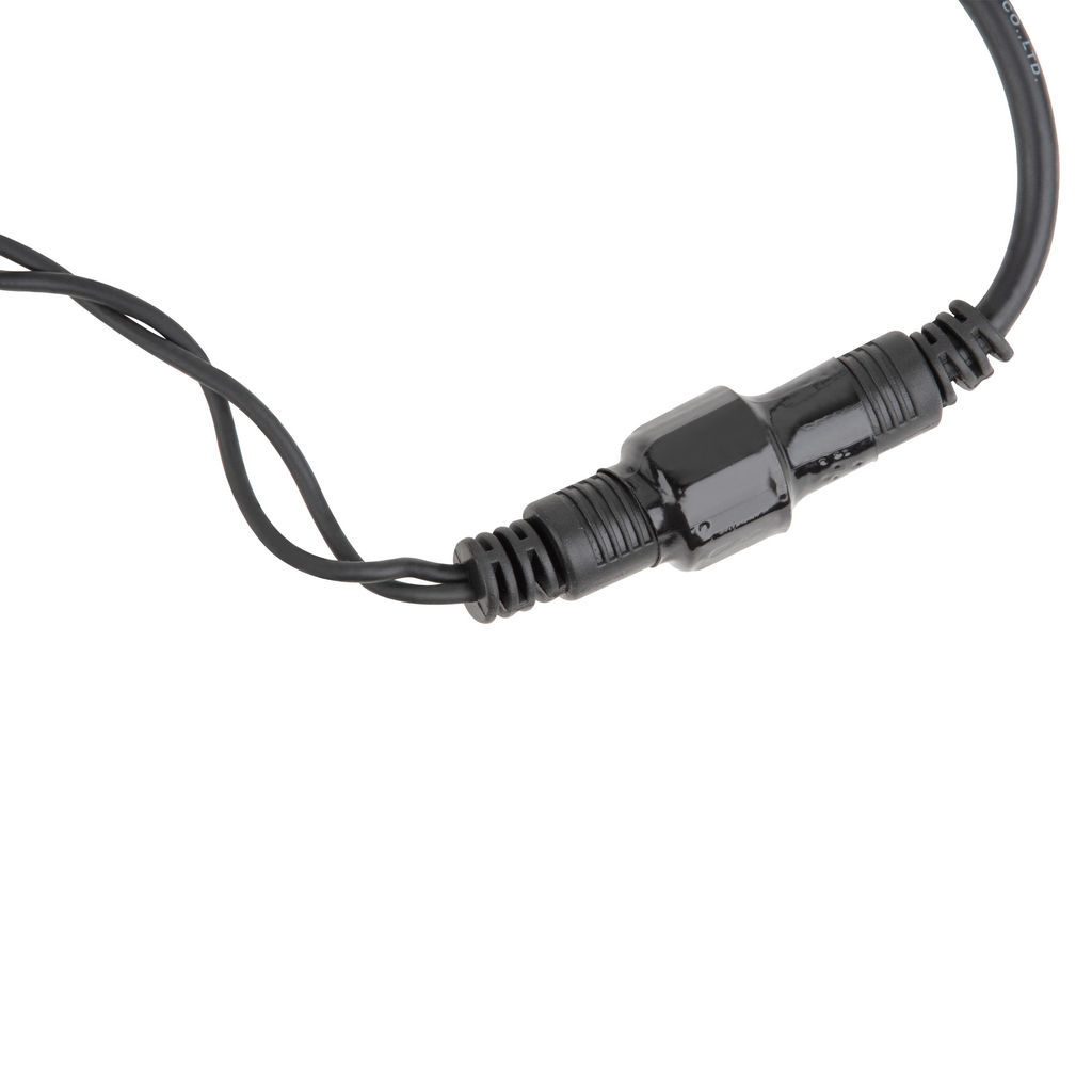 ULD-S1000-120/TBK BLUE-WHITE IP67 Гирлянда светодиодная с эффектом мерцания, 10м. Соединяемая. 120 светодиодов. Синий и белый свет. Провод черный. ТМ Uniel - Volpe фото 14