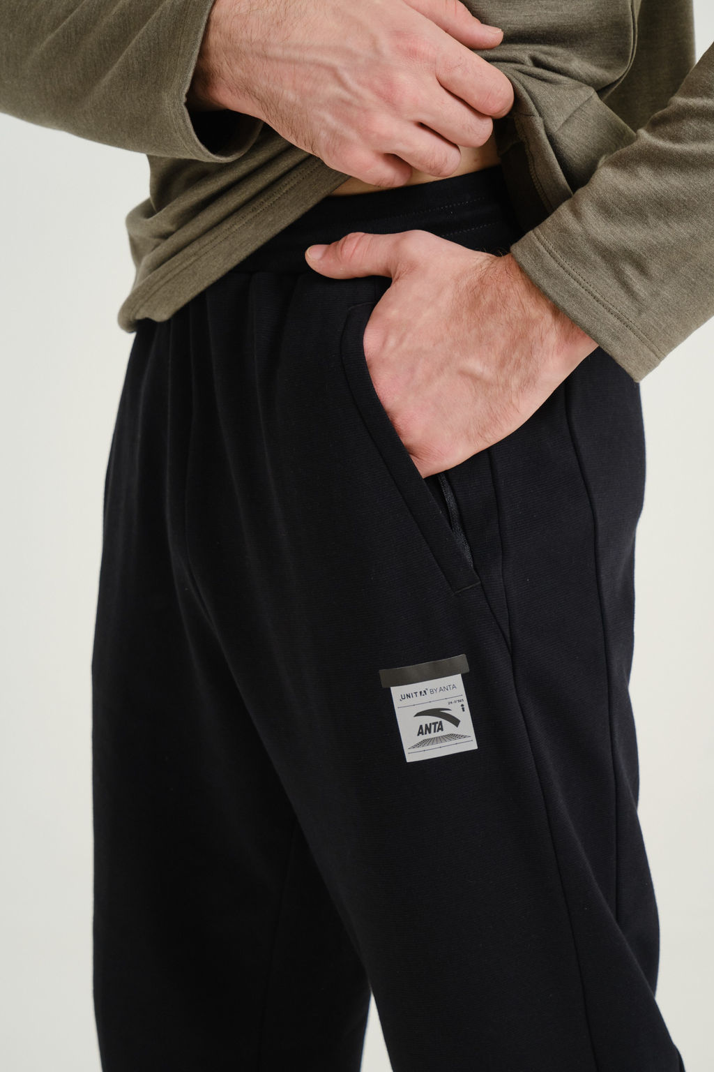 Брюки трикотажные Черный