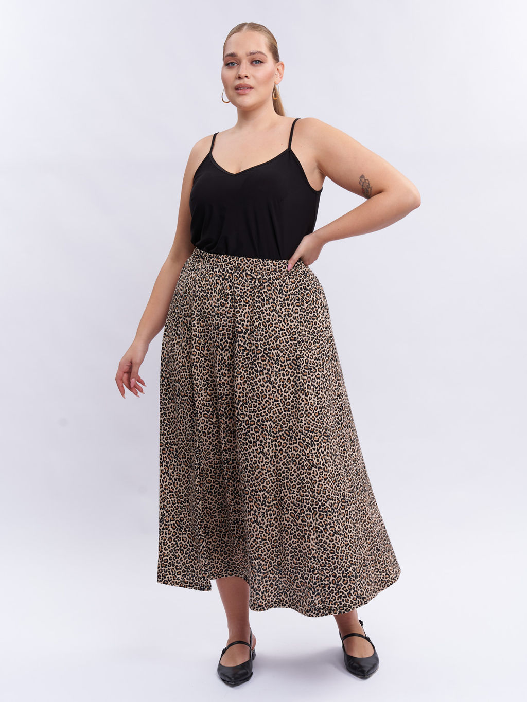 Юбка трикотажная UB17403LEO16 - Артесса фото 2