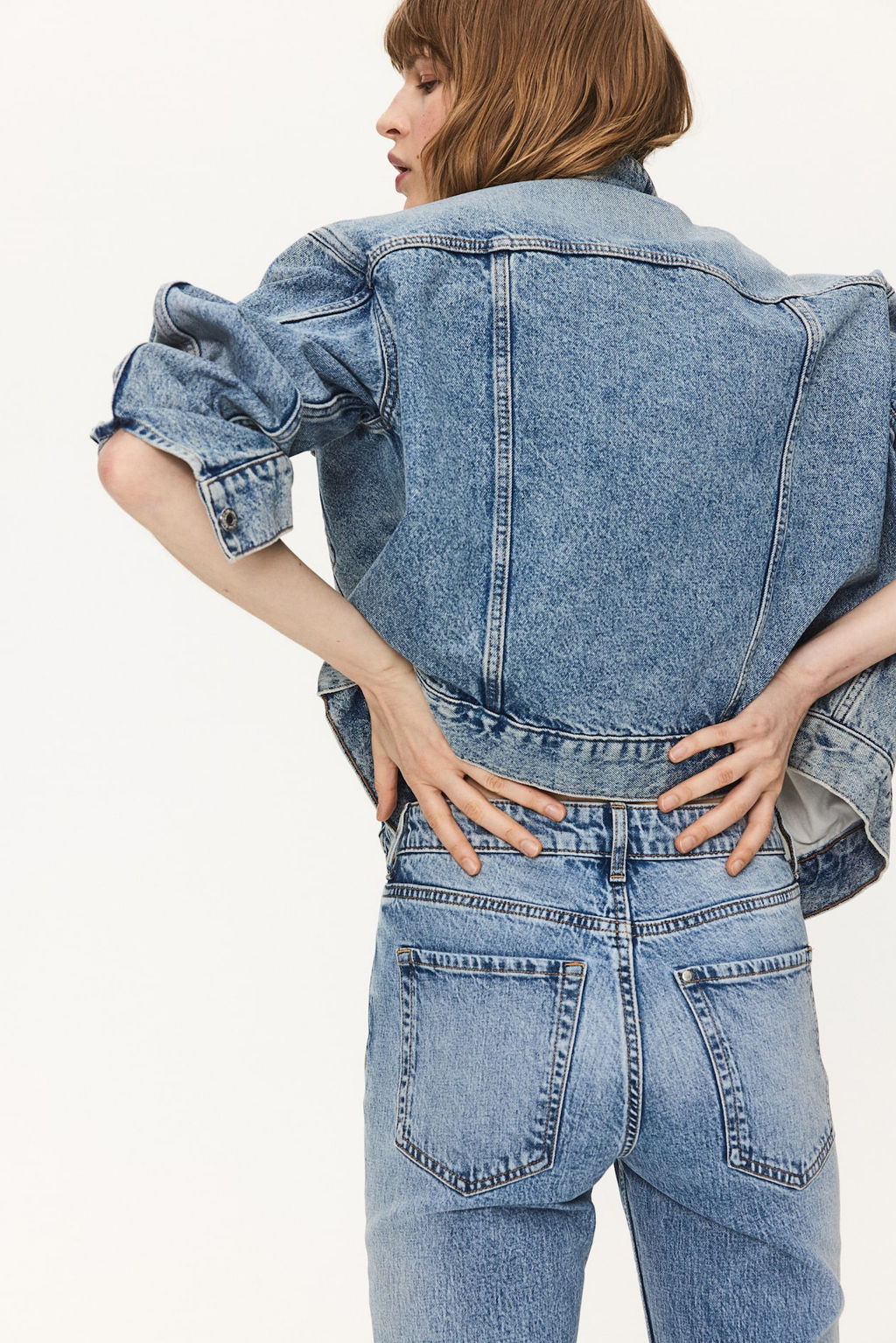 Bootcut High Jeans - H&m фото 3