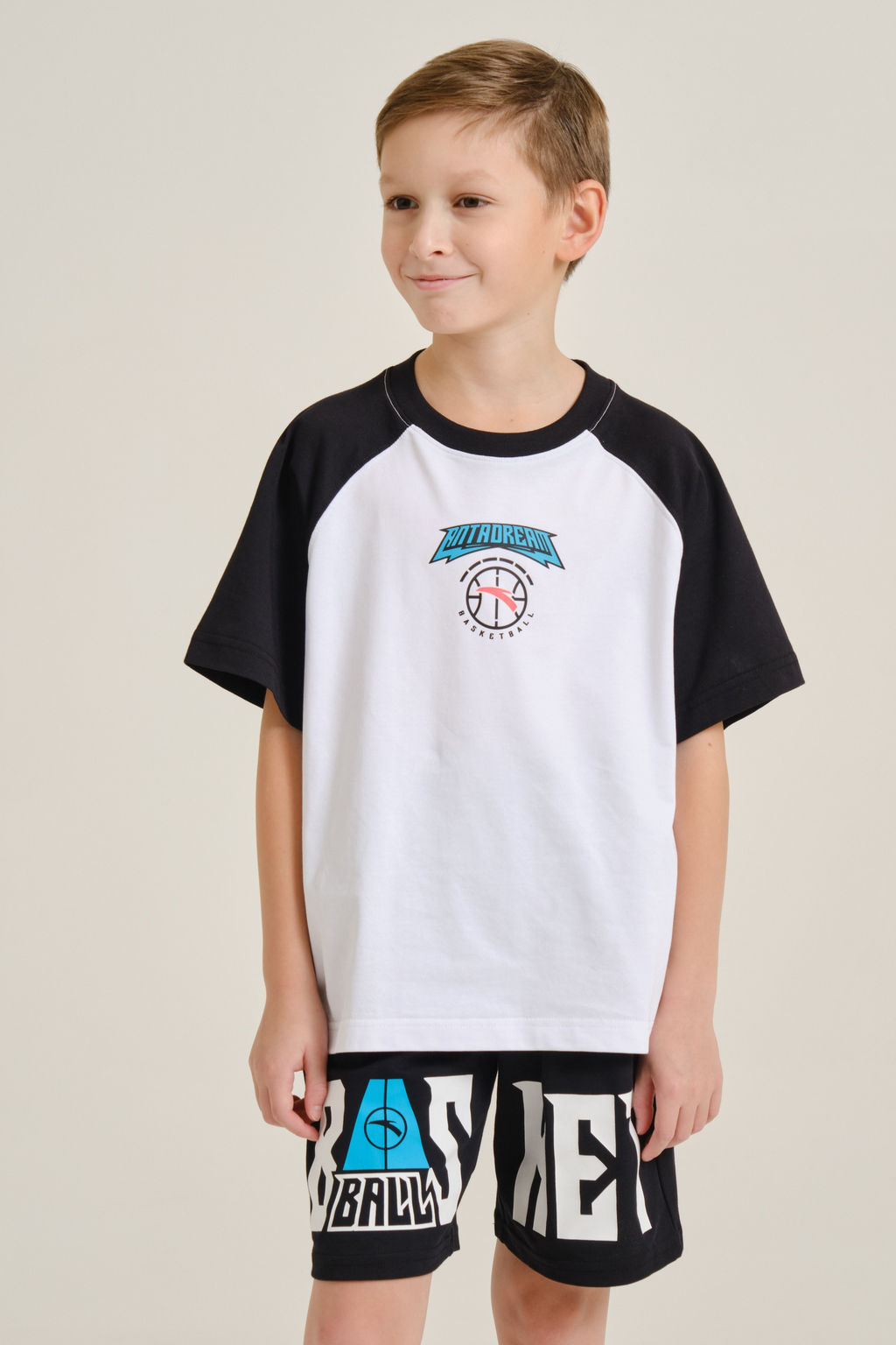 Футболка Белый/Черный