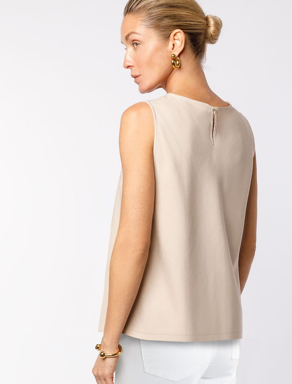 Топ из плотного лиоцелла