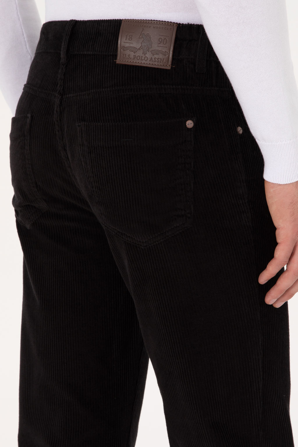 Erkek Siyah Kanvas Pantolon - U.s. polo assn фото 10