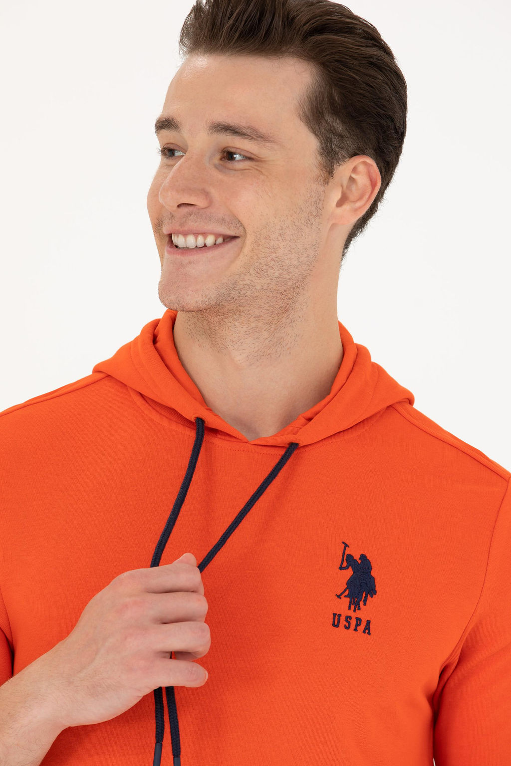 Мужской оранжевый базовый свитшот Неожиданная скидка в корзине - U.s. polo assn фото 8