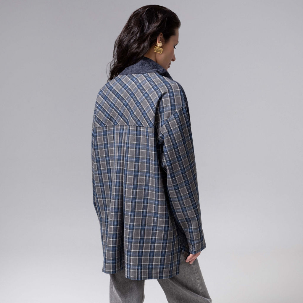 Свитшот утеплённый, Путешествие начинается (синяя туманность) - Charutti фото 5