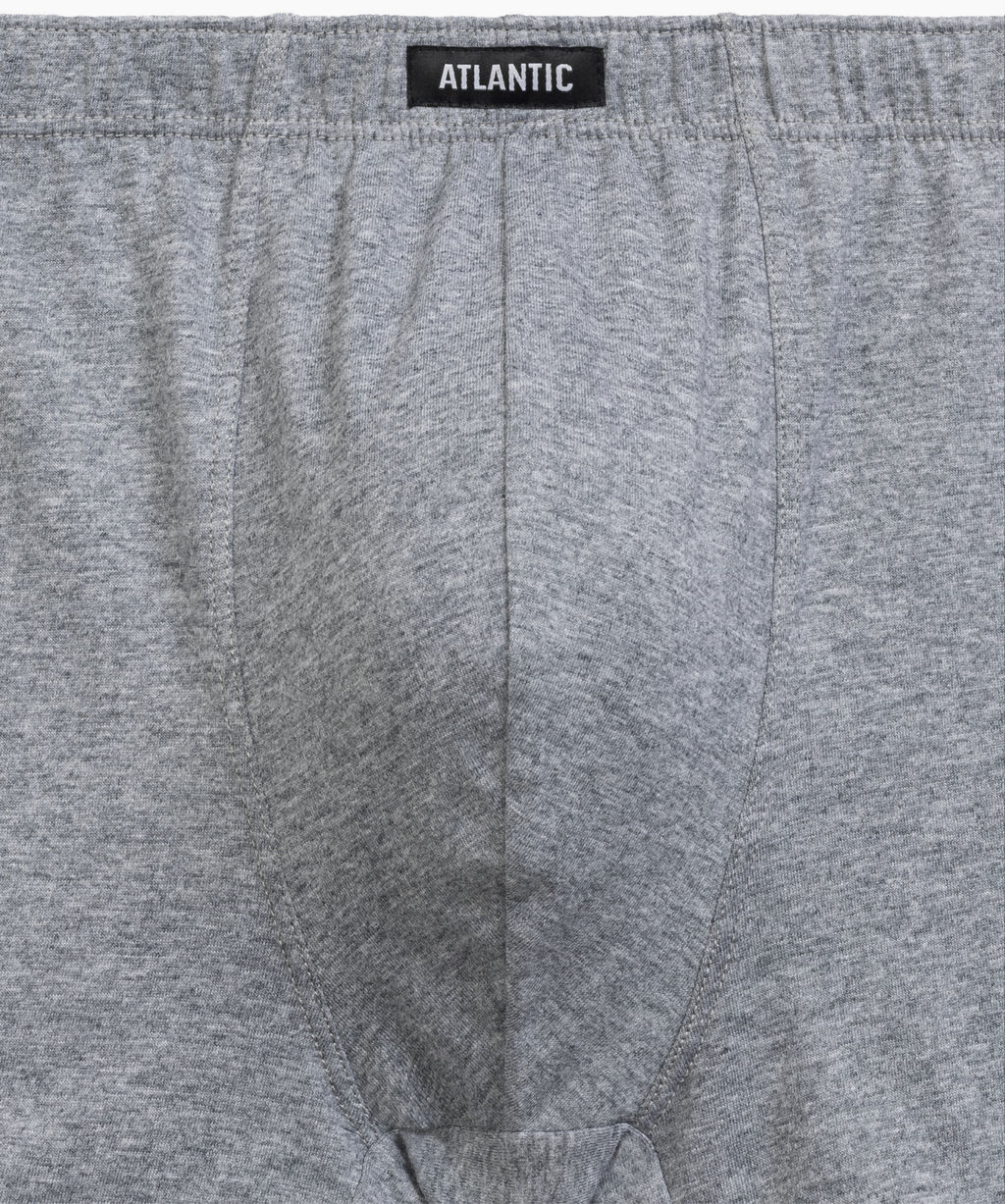 ATLANTIC 3MH-216 Трусы шорты Check - набор 3 шт. темно-синий + серый меланж + зеленый  фото 5